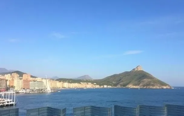 Paisaje de una isla